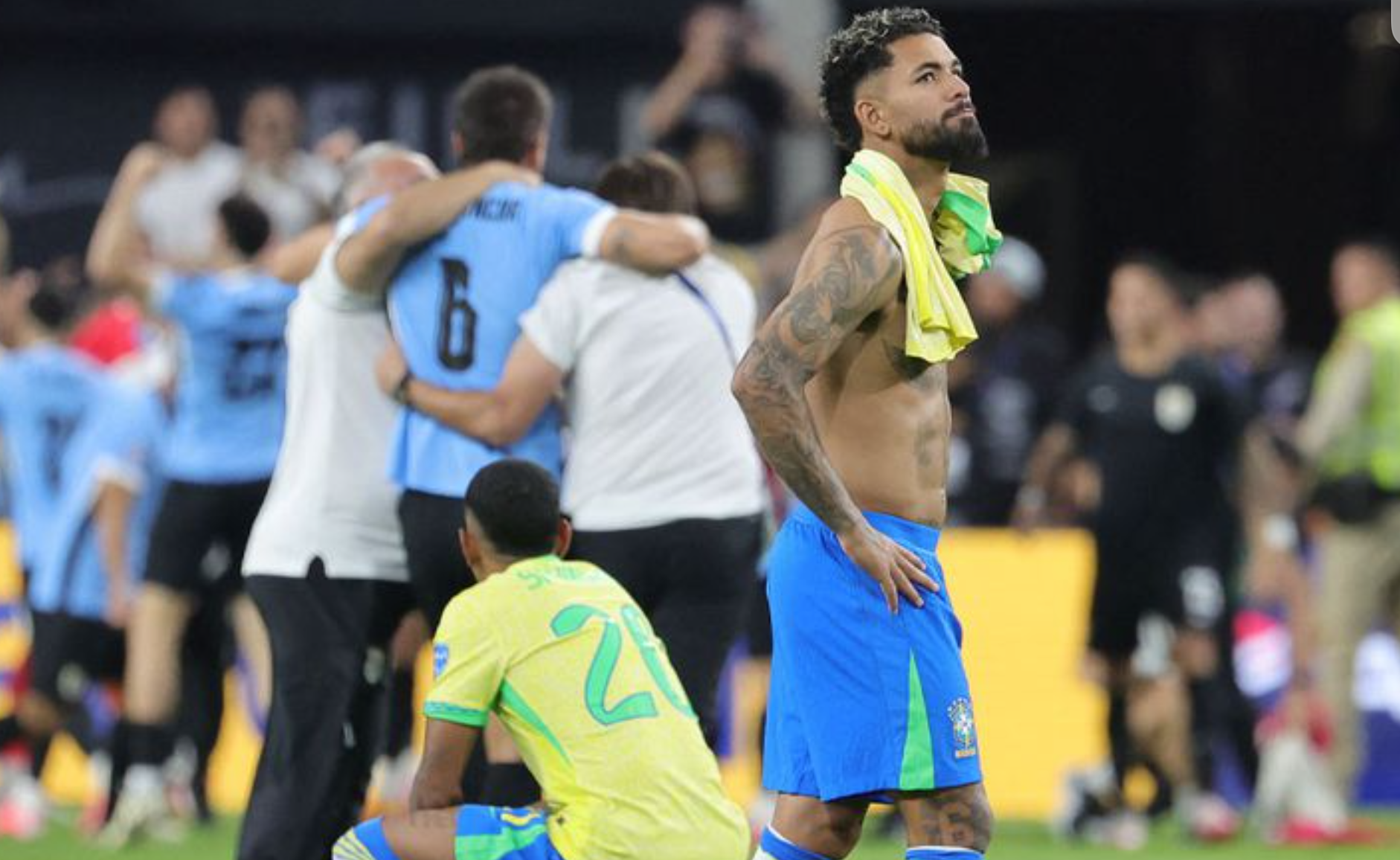 Uruguay eliminó a Brasil en penales para avanzar a Semifinales